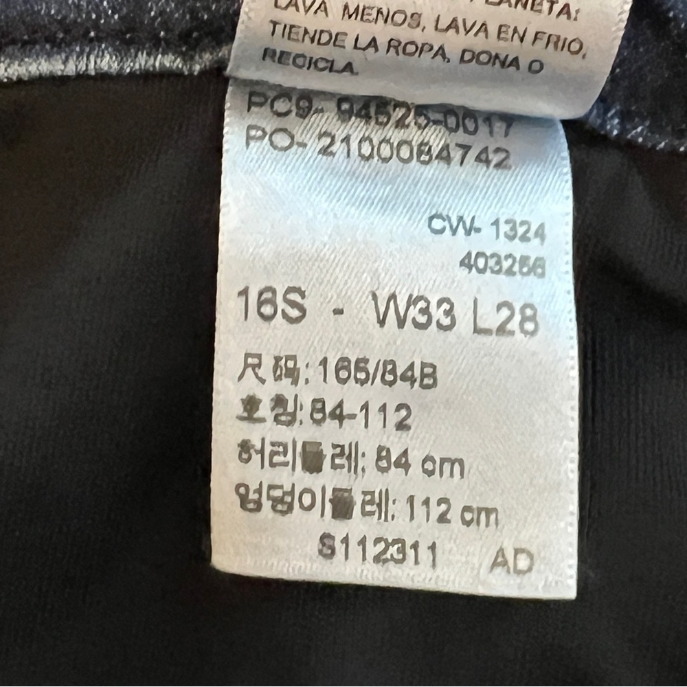 NEW Levi Strauss Signature Classic Blue Denim totally shaping straight* - Picture 6 of 6